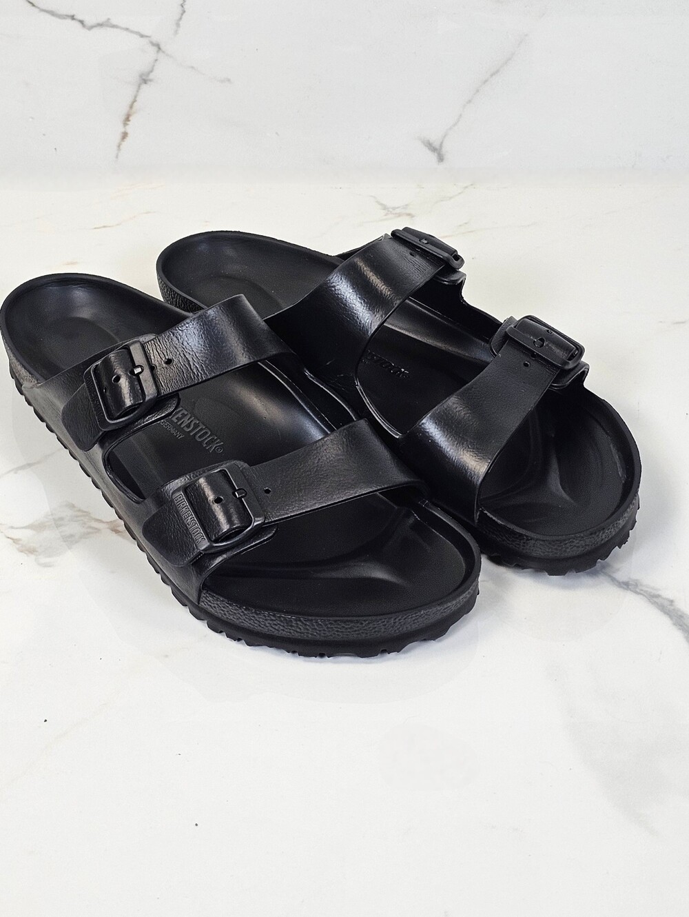 Birkenstock Arizona EVA Exquisite All-Black Sandals - Men’s Size EU 45 / US 12